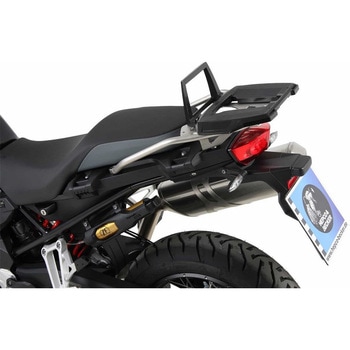 Alurack (アリュラック) トップケースキャリア - ブラック for original BMW-Touring titan color チューブ リアラック BMW F 750 GS (2018-) HEPCO&BECKER (ヘプコ&ベッカー)