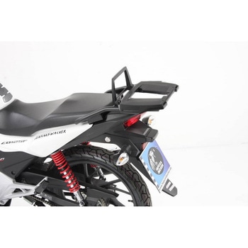Alurack (アリュラック) トップケースキャリア - ブラック Honda CB 125 F 2015- HEPCO&BECKER (ヘプコ&ベッカー)