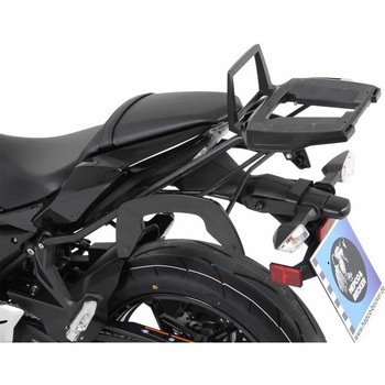 Alurack (アリュラック) トップケースキャリア - ブラック Kawasaki Ninja 650 from 2017 HEPCO&BECKER (ヘプコ&ベッカー)