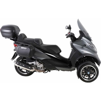 Alurack (アリュラック) トップケースキャリア オリジナルリアラック用 - ブラック Piaggio MP3 350 (2018-) HEPCO&BECKER (ヘプコ&ベッカー)
