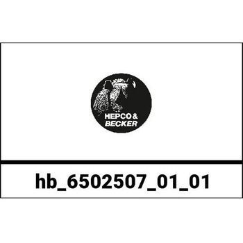 Alurack (アリュラック) トップケースキャリア ブラック Kawasaki ER-6n / 6f 2009-2011 HEPCO&BECKER (ヘプコ&ベッカー)