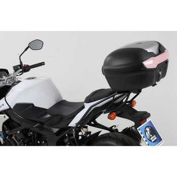 Alurack (アリュラック) トップケースキャリア ブラック Suzuki GSR 750 HEPCO&BECKER (ヘプコ&ベッカー)