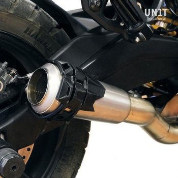 Black protection exhaust | U101 UnitGarage (ユニットガレージ)