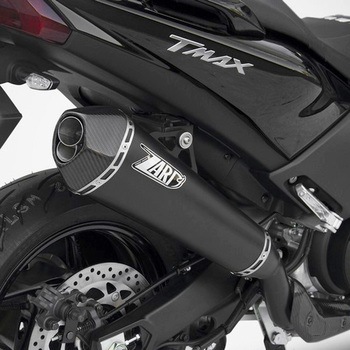 BLACK フルキット + カーボンエンドキャップ YAMAHA T-MAX (2017-2019) ZARD (ザード)