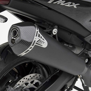 BLACK レーシング フルキット + カーボンエンドキャップ YAMAHA T-MAX (2017-2019) ZARD (ザード)