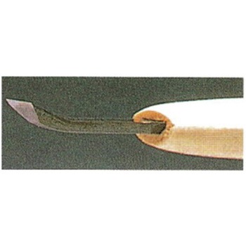 6.0mm 彫刻刀(安来鋼/平曲型) エスコ