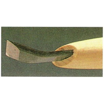 1.5mm 彫刻刃(安来鋼/キワ曲型左) - エスコ