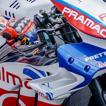 Brake-Guard Race Pramac Racing limited edition - Protection フロントブレーキレバー  Red CNC Racing (シーエヌシーレーシング)