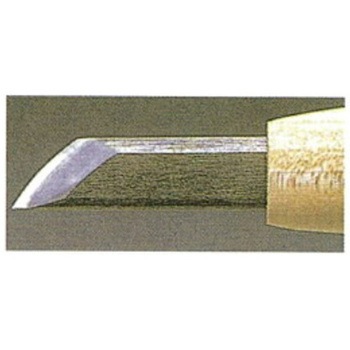 7.5mm 彫刻刃(安来鋼/ナギナタ型) エスコ