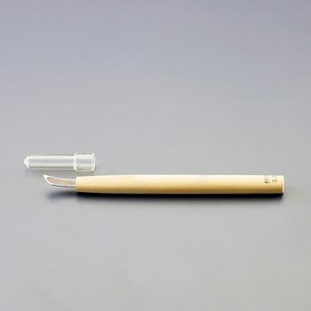 1.0mm 彫刻刃(安来鋼/ナギナタ曲型左) エスコ