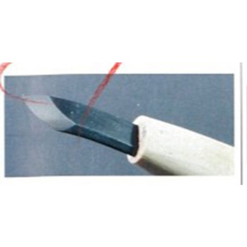 15.0mm 彫刻刃(安来鋼/ナギナタ曲型左) - エスコ