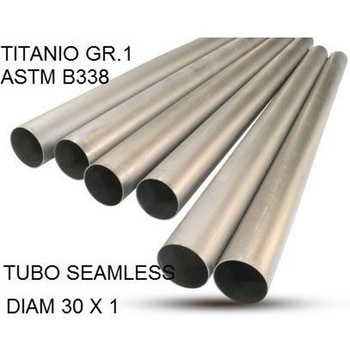 Cafe Racer Tubo titanio seamleSs D30mm×1mm L1000mm Titanio seamless Gr.1 TUBE AISI Tig GPR Exhaust (ジーピーアールエキゾースト)