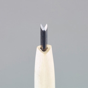 6.0mm 彫刻刃(安来鋼/底丸三角型) エスコ