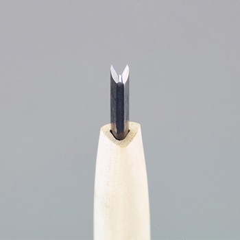 7.5mm 彫刻刃(安来鋼/底丸三角型) エスコ