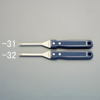 6mm 革すき(ステンレス製/狭所作業用) エスコ