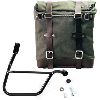 Canvas サイドパニアケース Scram 22L-30L + 右 サブフレーム Triumph Street 900 Series (2017 until now) | U201-1013DX - UnitGarage (ユニットガレージ)