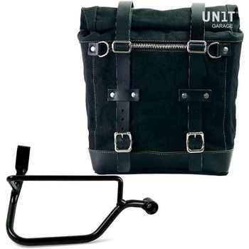 Canvas サイドパニアケース Scram 22L-30L + 右 サブフレーム Triumph Street Twin 900 (2016 until now) | U201-1017DX UnitGarage (ユニットガレージ)