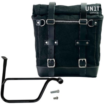 Canvas サイドパニアケース Scram 22L-30L + 右 サブフレーム Triumph Thruxton & Thruxton R 1200 (2016 until now) | U201-1020DX UnitGarage (ユニットガレージ)