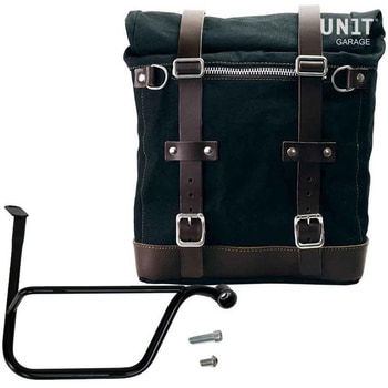 Canvas サイドパニアケース Scram 22L-30L + 右 サブフレーム Triumph Thruxton & Thruxton R 1200 (2016 until now) | U201-1020DX UnitGarage (ユニットガレージ)