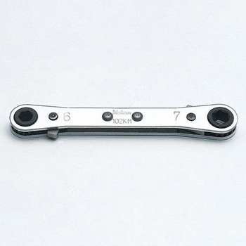 1/2" x 9/16" ラチェットメガネレンチ(インチ) エスコ
