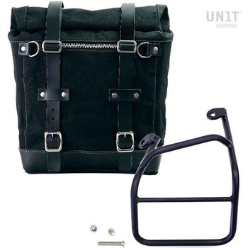 Canvas サイドパニアケース Scram 22L-30L + 左 サブフレーム Ducati Scrambler 1100 | U201-1010SX UnitGarage (ユニットガレージ)