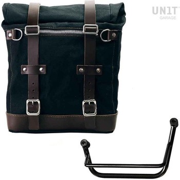 Canvas サイドパニアケース Scram 22L-30L + 左 サブフレーム Guzzi V85 TT | U201-2251SX UnitGarage (ユニットガレージ)