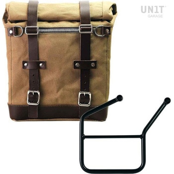 Canvas サイドパニアケース Scram 22L-30L + 左 サブフレーム HUSQVARNA | U201-3007SX UnitGarage (ユニットガレージ)