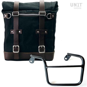 Canvas サイドパニアケース Scram 22L-30L + 左 サブフレーム Mash | U201-2600SX UnitGarage (ユニットガレージ)