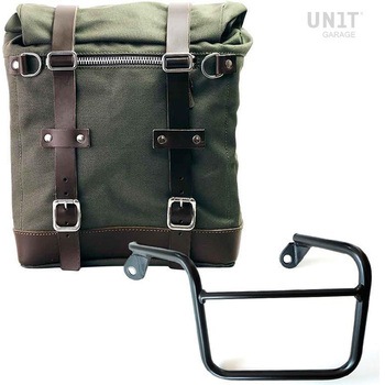 Canvas サイドパニアケース Scram 22L-30L + 左 サブフレーム Mash | U201-2600SX UnitGarage (ユニットガレージ)