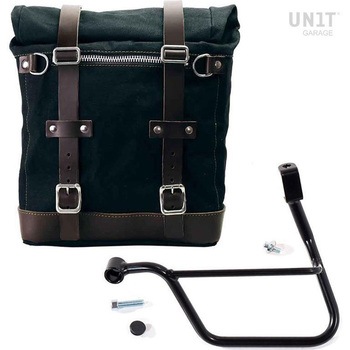 Canvas サイドパニアケース Scram 22L-30L + 左 サブフレーム Triumph T100 (2017 until now) | U201-1011SX UnitGarage (ユニットガレージ)