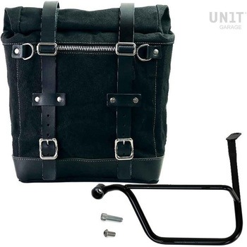 Canvas サイドパニアケース Scram 22L-30L + 左 サブフレーム Triumph Thruxton & Thruxton R 1200 (2016 until now) | U201-1020SX UnitGarage (ユニットガレージ)