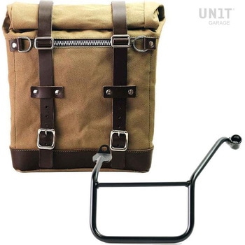 Canvas サイドパニアケース Scram 22L-30L + 左 サブフレーム Yamaha | U201-3208SX UnitGarage (ユニットガレージ)