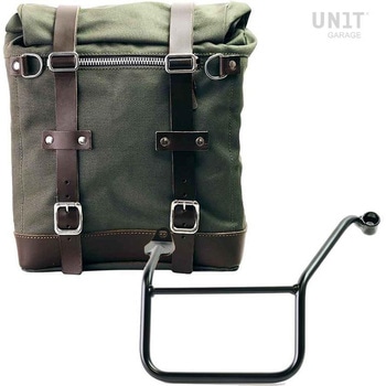 Canvas サイドパニアケース Scram 22L-30L + 左 サブフレーム Yamaha | U201-3208SX UnitGarage (ユニットガレージ)