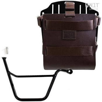 Carrying system in aluminum with adjustable leather front， Quick Release System and frame(2001-2016)-U085-U000-1005DX UnitGarage (ユニットガレージ)
