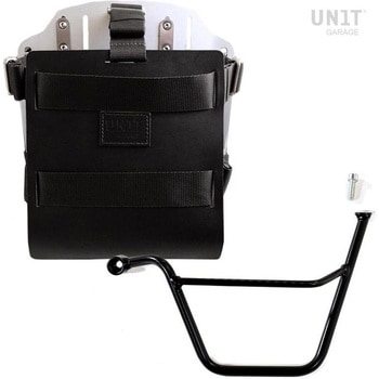 Carrying system in aluminum with adjustable leather front， Quick Release System and frame(2001-2016)-U085-U000-1005SX UnitGarage (ユニットガレージ)