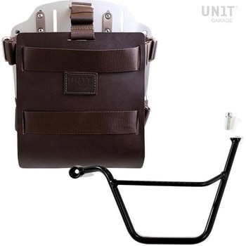 Carrying system in aluminum with adjustable leather front， Quick Release System and frame(2001-2016)-U085-U000-1005SX UnitGarage (ユニットガレージ)