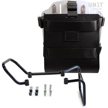 Carrying system in aluminum with adjustable leather front， Quick Release System and frame (2017-2019) | U085-U000-3000 UnitGarage (ユニットガレージ)