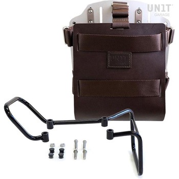 Carrying system in aluminum with adjustable leather front， Quick Release System and frame (2017-2019) | U085-U000-3000 UnitGarage (ユニットガレージ)