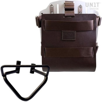 CarryingSystem in aluminum with adjustable leather front，Quick Release System and frame(2020 until now)U085-U000-3003DX UnitGarage (ユニットガレージ)