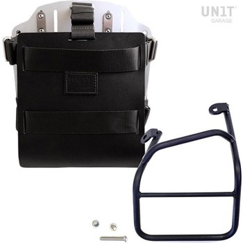 Carrying system in aluminum with adjustable leather front， Quick Release System and frame | U085-U000-1010SX UnitGarage (ユニットガレージ)