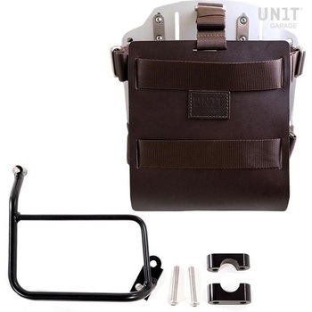 Carrying system in aluminum with adjustable leather front， Quick Release System and frame | U085-U000-1229 UnitGarage (ユニットガレージ)
