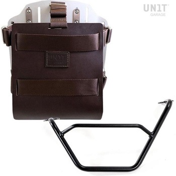 Carrying system in aluminum with adjustable leather front， Quick Release System and frame | U085-U000-1901SX UnitGarage (ユニットガレージ)