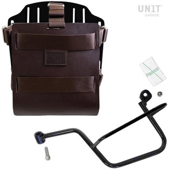 Carrying system in aluminum with adjustable leather front， Quick Release System and frame | U085-U000-2213SX UnitGarage (ユニットガレージ)