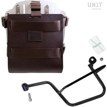 Carrying system in aluminum with adjustable leather front， Quick Release System and frame | U085-U000-2213SX UnitGarage (ユニットガレージ)