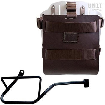 Carrying system in aluminum with adjustable leather front， Quick Release System and frame | U085-U000-2216DX UnitGarage (ユニットガレージ)
