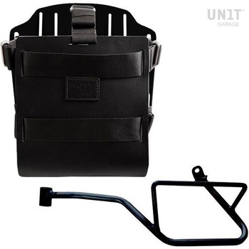 U085+U000+2216SX-Black-Black Carrying system in aluminum with adjustable leather frontC Quick Release System and frame | U085-U000-2216SX UnitGarage (jbgK[W) KԎ850 (2021-2022) 64744945