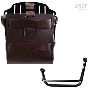 Carrying system in aluminum with adjustable leather front， Quick Release System and frame | U085-U000-2251SX UnitGarage (ユニットガレージ)