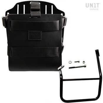 Carrying system in aluminum with adjustable leather front， Quick Release System and frame | U085-U000-2253SX UnitGarage (ユニットガレージ)