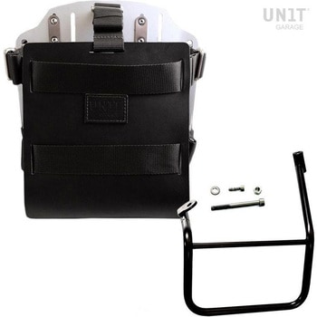 Carrying system in aluminum with adjustable leather front， Quick Release System and frame | U085-U000-2253SX UnitGarage (ユニットガレージ)