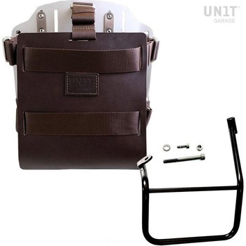 Carrying system in aluminum with adjustable leather front， Quick Release System and frame | U085-U000-2253SX UnitGarage (ユニットガレージ)